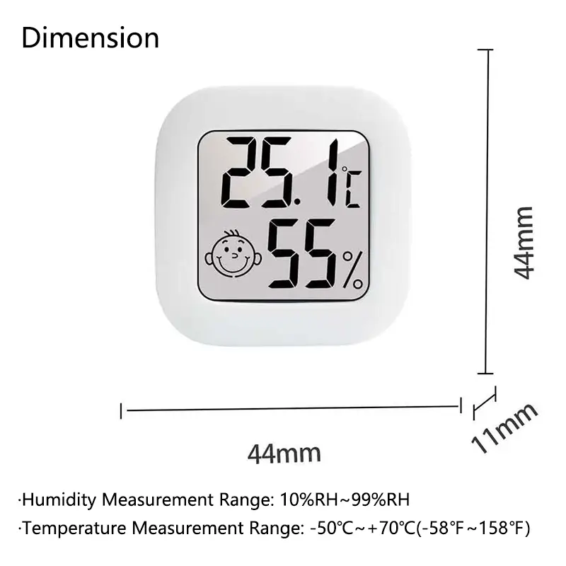 Mini Digital Thermometer - Huttie