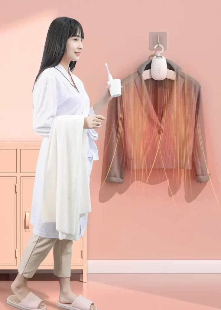 Electric Clothes Drying Hanger with Rapid Drying Feature
