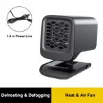 eBee Car Heater with Defrosting Defogging Heat and Air Fan