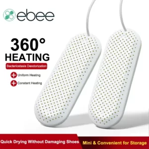 eBee Portable Mini USB Connection Shoes Heating Dryer