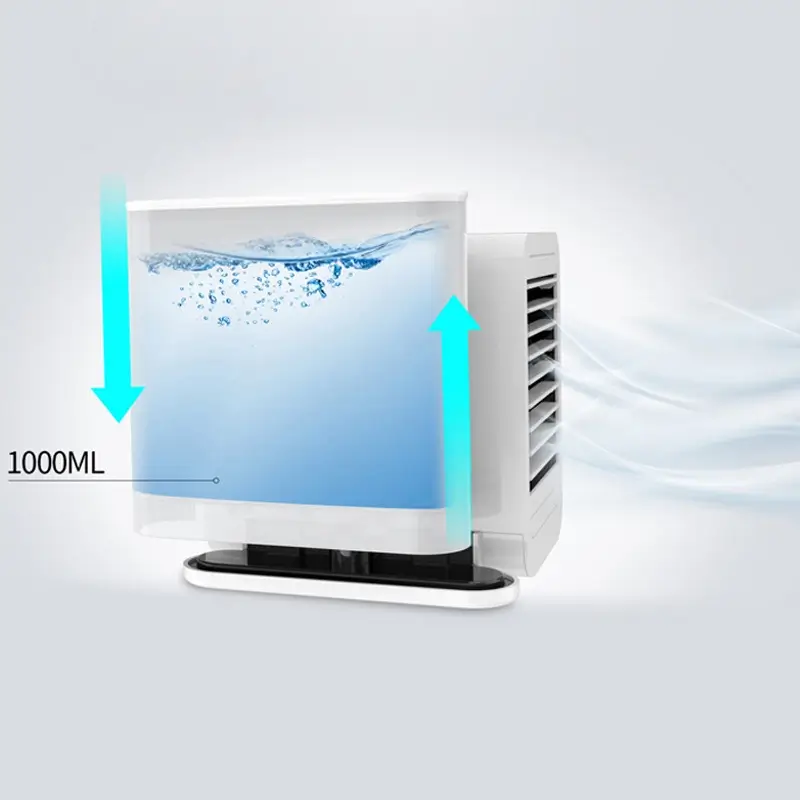 eBee USB Water Cooled Micro Air Conditioning With 1000ML Water Tank