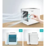 eBee USB Water Cooled Micro Air Conditioning With the Function of Knob Adjustment of Air Outlet Fan Blades