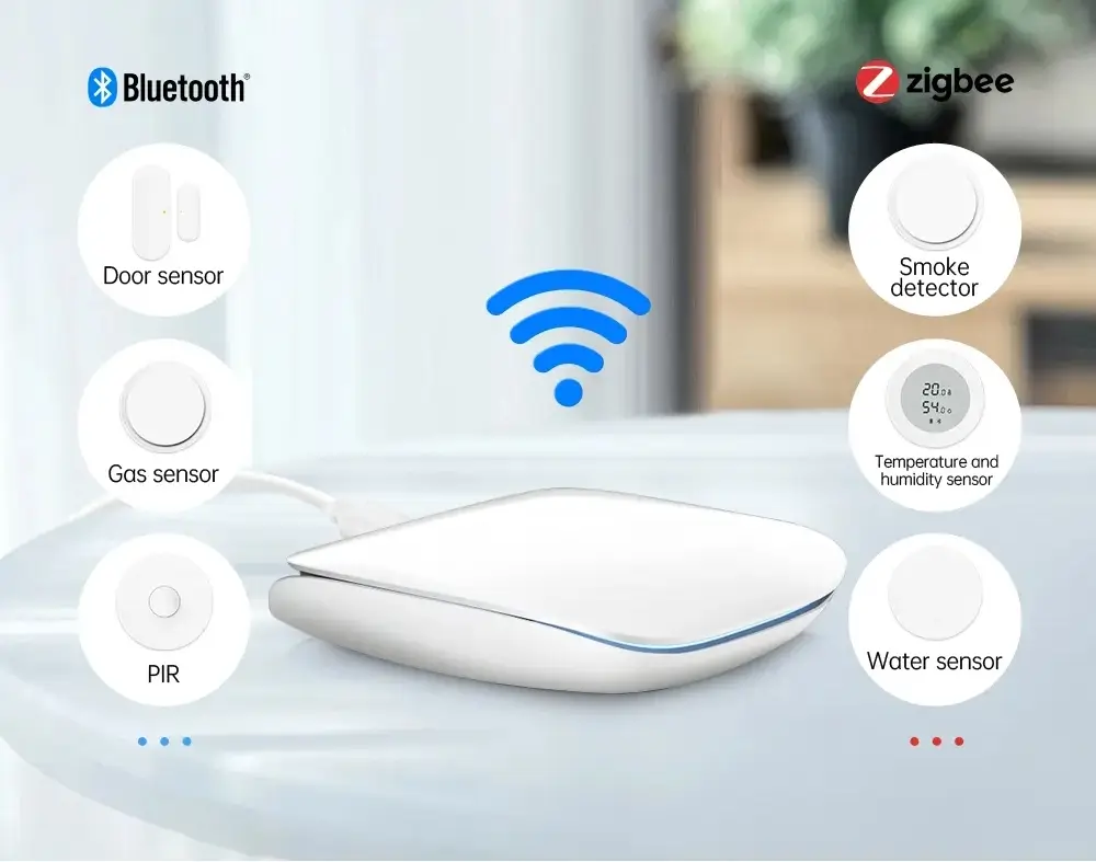 eBee ZigBee Gateway Works With Smart Home Devices