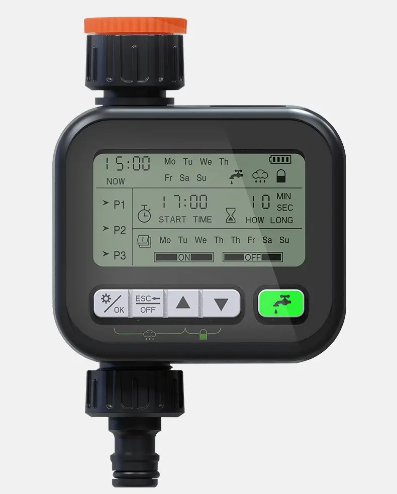 High-Definition Vision With Large Screen of eBee Automatic Garden Watering Timer