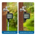 Rainfall Sensor Function Demonstration of eBee Automatic Garden Watering Timer